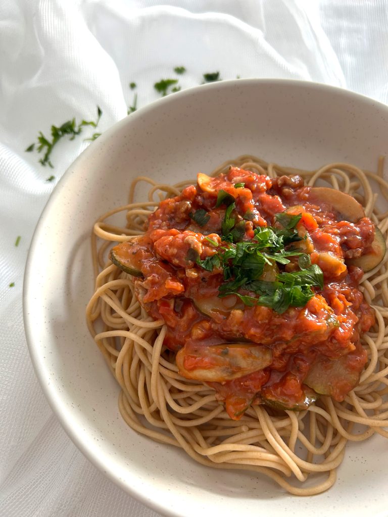 Read more about the article Spaghetti w lżejszej wersji